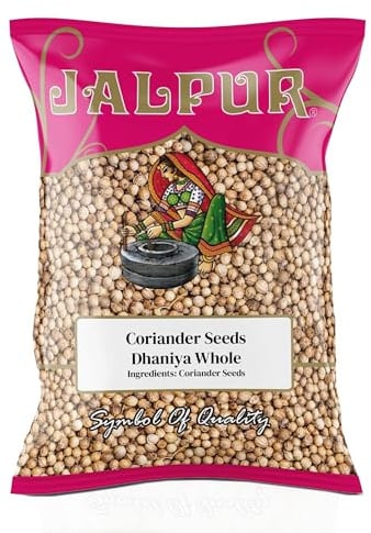 JALPUR MILLERS Premium Coriander Seeds (Dhana Whole) 1.5kg – Whole Dhania Seeds, Aromatic Indian Spice for Cooking, Grinding, Roasting–Natural,Vegan Friendly, Ideal for Curries, Pickles & Spice Mixes