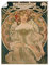 ARTLAND Wanddeko Poster & Kunstdrucke Wandposter 30x40 cm Frau Blumen Champagne Plakat für F Champenois 1897 Frau Kunst Jugendstil Alfons Mucha T7EM