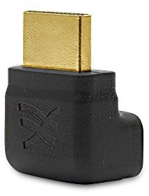 Cablesson Adattatore ad Angolo 90 Gradi HDMI Adattatore (24K Placcato Oro v1.3 & v1.4 & 2.0 supportati 1080p Full HD) - Alta velocita' - 2160p, 4K2K - 3D Blu-ray SkyHD LED LCD HDtv - Nero