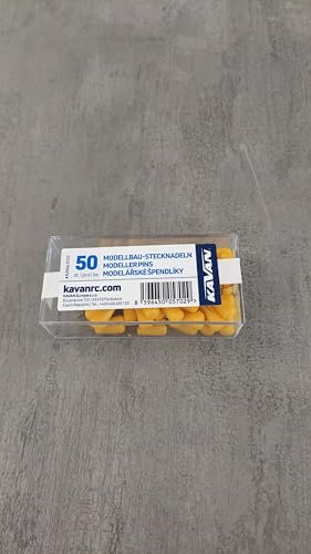 Best Price Square Stoßnadeln (50 Stck.) - Metall - Basic - Rot