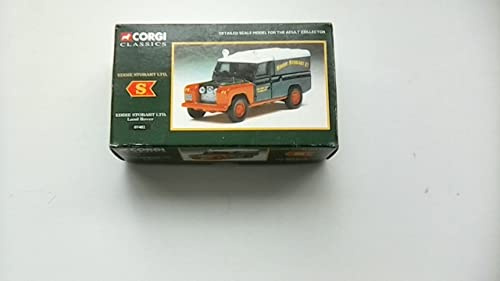 corgi classic eddie stobart land rover diecast model