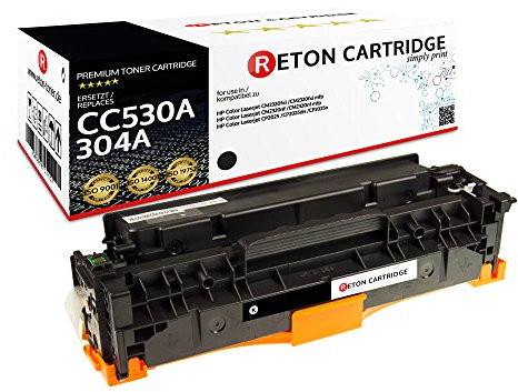 Reton kompatibel Schwarz Toner für CC530A für HP 304A Color Laserjet CM2320 N NF CM2320FXI CP2025 N DN CP2025X CP2020 CM2320MFP