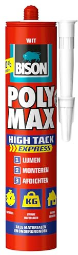 Bison Poly Max High Tack Wit 425G
