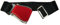 Skybelt Flugzeuggürtel in Rot/Schwarz Airline Belt