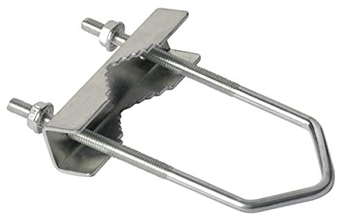WOLFPACK LINEA PROFESIONAL 13160001 Abrazadera para Mastil Universal, Gris, unico