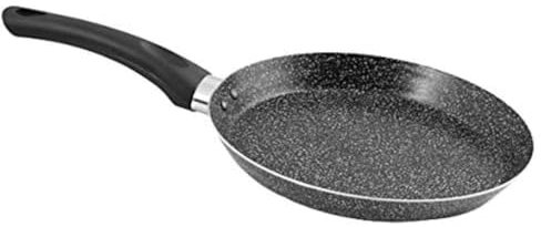 Home Stone Crêpière Antiadhérente, Pierre, Anthracite, 22 cm