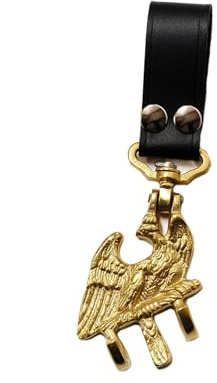GEWA marching drum eagle, brass, Made in Germany