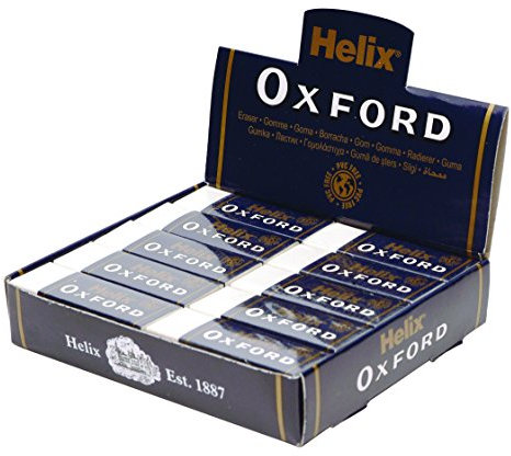 Helix Oxford Large Sleeve Erasers (Box of 20)