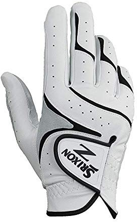 Srixon Z Herren-Golfhandschuhe, Allwetter-Golfhandschuhe, Weiß/Schwarz, Größe XL, Linke Hand