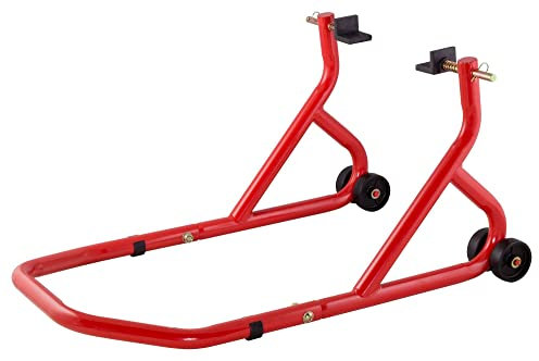 BIKETEK Motorcycle Rear Paddock Stand Series 3 Red