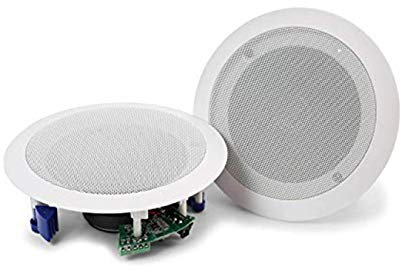BES SRL Coppia Casse Altoparlanti DIFFUSORE Audio Bluetooth SOFFITTO Incasso 20W P8055