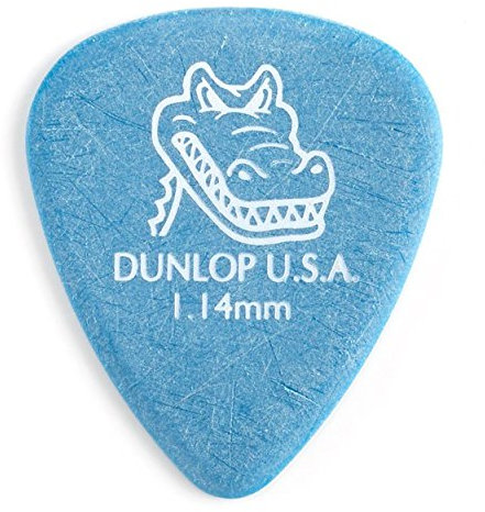 JIM DUNLOP Plektrum Gator Grip 1,14mm 12 Stück