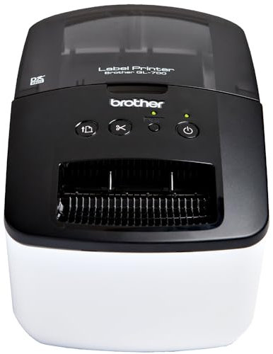 Brother P-Touch QL-700 Etikettendrucker, weiß, S