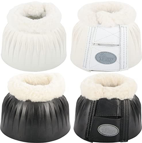 Harry's Horse Hufglocken Gummi Vestan, Farbe:schwarz, Größe:L