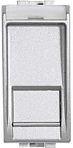 BTicino NT4279C6S Prise RJ45 Livinglight, Catégorie6 STP, Tech, 1 Module