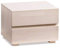 Hasena Woodline Nachttisch Dupla Buche weiß 2 Schubladen