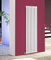 NRG Tall Vertical Oval Column Designer Radiator Modern 1800x472mm Bathroom Central Heating White Single Panel 15 Year Guarantee