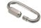 QUICK LINK CHAIN REPAIR SHACKLE 3MM 1/8 BZP ZINC PLATED STEEL ( pack of 2 )