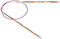 KnitPro K20386 Rundstricknadel, Holz, Mehrfarbig, 50 cm x 3,25 mm
