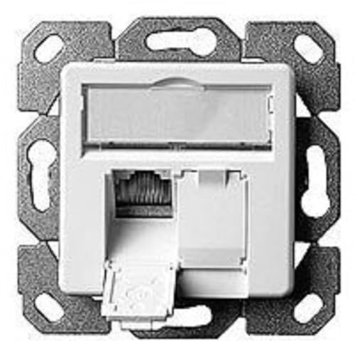 TELEGAERTNER UPDose Cat6/Cl.E double 2xRJ45 alpinwhite AMJ45