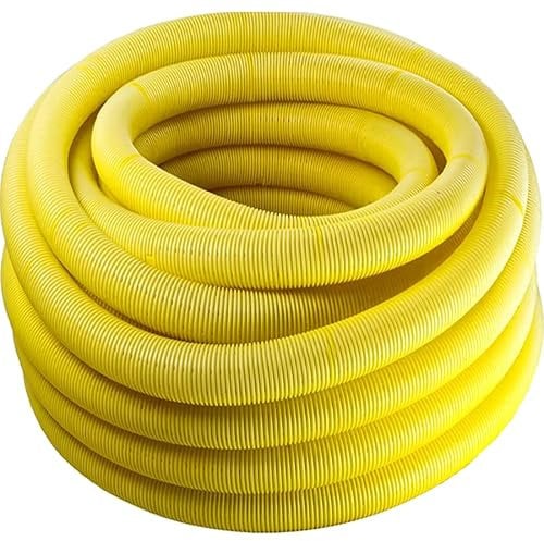 10m Drainagerohr Drainage gelb DN 65 gelocht Entwässerung