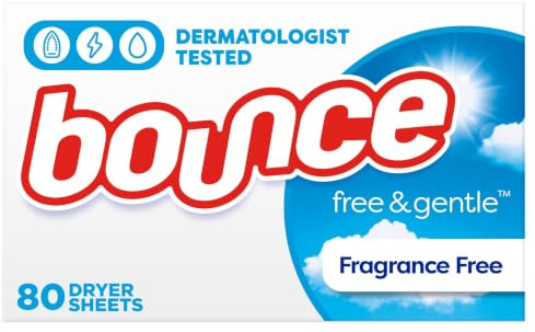 Bounce Sensitive Tumble Dryer Fabric Conditioner 80 Sheets