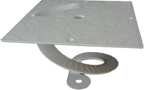 Critter Skimmer Abdeckplane für Pools, quadratisch, 25,4 cm, Weiß