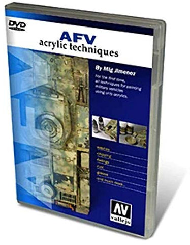 Vallejo 075000 DVD-Farbtechnik mit Acryl-Farbe-PAL