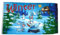 Fahne/Flagge Winter Hasen 90 x 150 cm