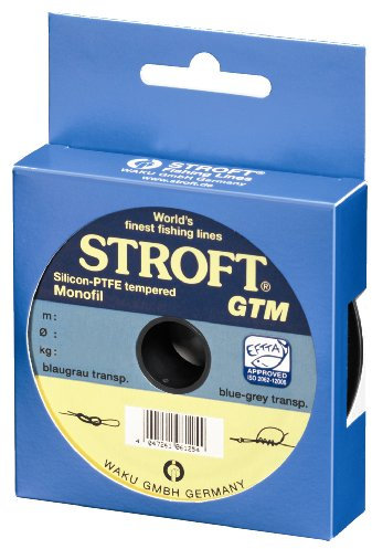 STROFT GTM - 0,18 auf der 100m Spule blaugrau/transparent