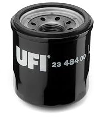 UFI Filters, Filtro Olio 23.484.00, Filtro Olio per Ricambio, Adatto a Auto, Applicabile su Diversi Modelli Dacia, Infiniti, Nissan e Renault