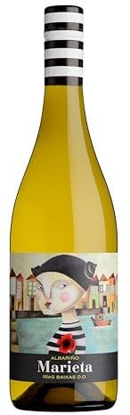 Marieta vino blanco Albariño D.O. Rías Baixas