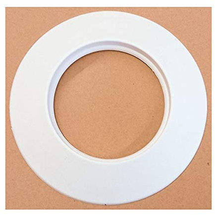 Rose blanche silicone DN 100 mm d. extérieur de 170 mm. granulés de fumée