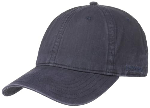 Stetson Ducor Sun Guard Fullcap Herren Baseballcap aus Bio-Baumwolle nachhaltig Frühjahr Sommer Cap mit Sonnenschutz UV 40 Stonewashed-Look Outdoorcap