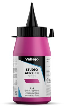 AV Studio Acrylique : 500ml Magenta Fluorescent