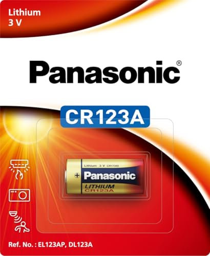 Panasonic CR123/DL123 Lithium Button Cell