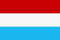 U24 Aufkleber Luxemburg Flagge Fahne 8 x 5 cm Autoaufkleber Sticker