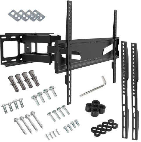 Supporto da parete universale Maclean per TV o monitor LCD con schermo da 37 a 80, MC-723