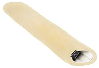 Werner Christ Lammfell Gurtschoner Horse – Sattelgurtschoner aus echtem Lammfell, idealer Schutz für den Sattelgurt und Ihr Pferd, Natur 80 cm