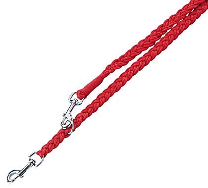 Nobby Führleine geflochten, rot L: 200 cm, B: 16 mm, 1 Stück