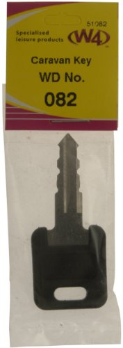 W4 WD Replacement Caravan Key No082 - Black