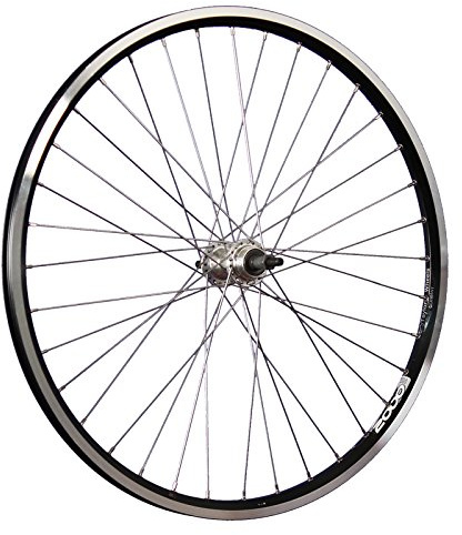 26 Zoll Hinterrad Ryde Zac2000 Hohlkammer geöst 5-9 Fach Schraubnabe schwarz