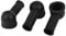 sourcingmap Terminal Insulating Covers 12mm x 8mm 3Pcs Black