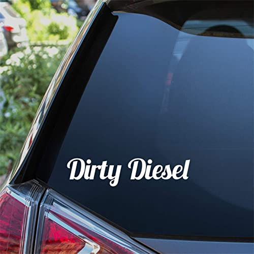 DIRTY DIESEL Car Sticker Van Truck Off Road Funny Decal