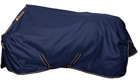 Bucas Irish Turnout Extra Classic, Weidedecke Rückenlänge 125 cm, Navy/gold