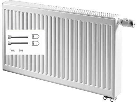 Kermi – Typ-Profil v-11 BH600 x 61 x 500 mm QN490, weiß, 10 bar, DE VENT. RE, m. Abd.