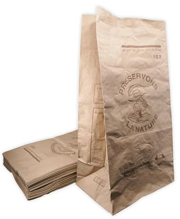 PALETTE DE 4500 SACS PAPIER POUR COMPOST BIODÉGRADABLE 60 LITRES POUR DÉCHETS ORGANIQUE EN PAPIER- SAC HERMÉTIQUE- RÉSISTE A HUMIDITÉ - PAPIER KRAFT 2 FEUILLES REF UGSD60LB