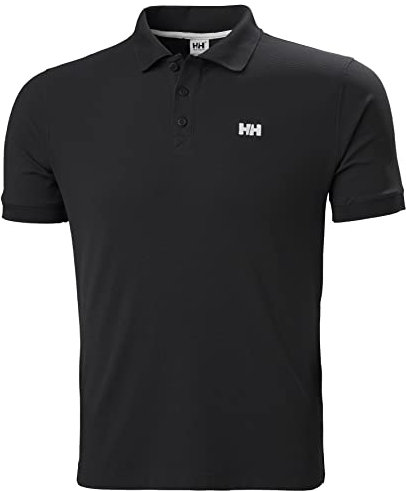 Helly Hansen Uomo Driftline Polo, Nero, XL