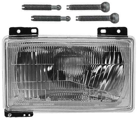 ATEC Germany 1x Hauptscheinwerfer vorne links H4 Frontscheinwerfer, Kompatibel mit CITROËN C25 (280_, 290_), FIAT DUCATO (290_), PEUGEOT J5 (290P)