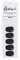 D'Addario RMP01B Reserve Bissgummi Stärke 0,8mm schwarz